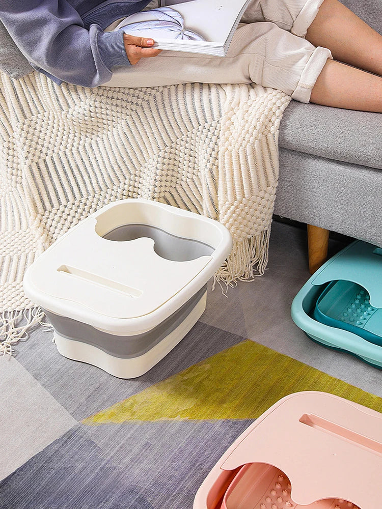 Foldable Footbath Massage Bucket - Craze Trends