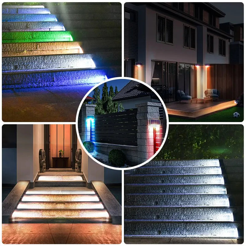 Outdoor LED Solar Step Light IP67 Waterproof - Craze Trends