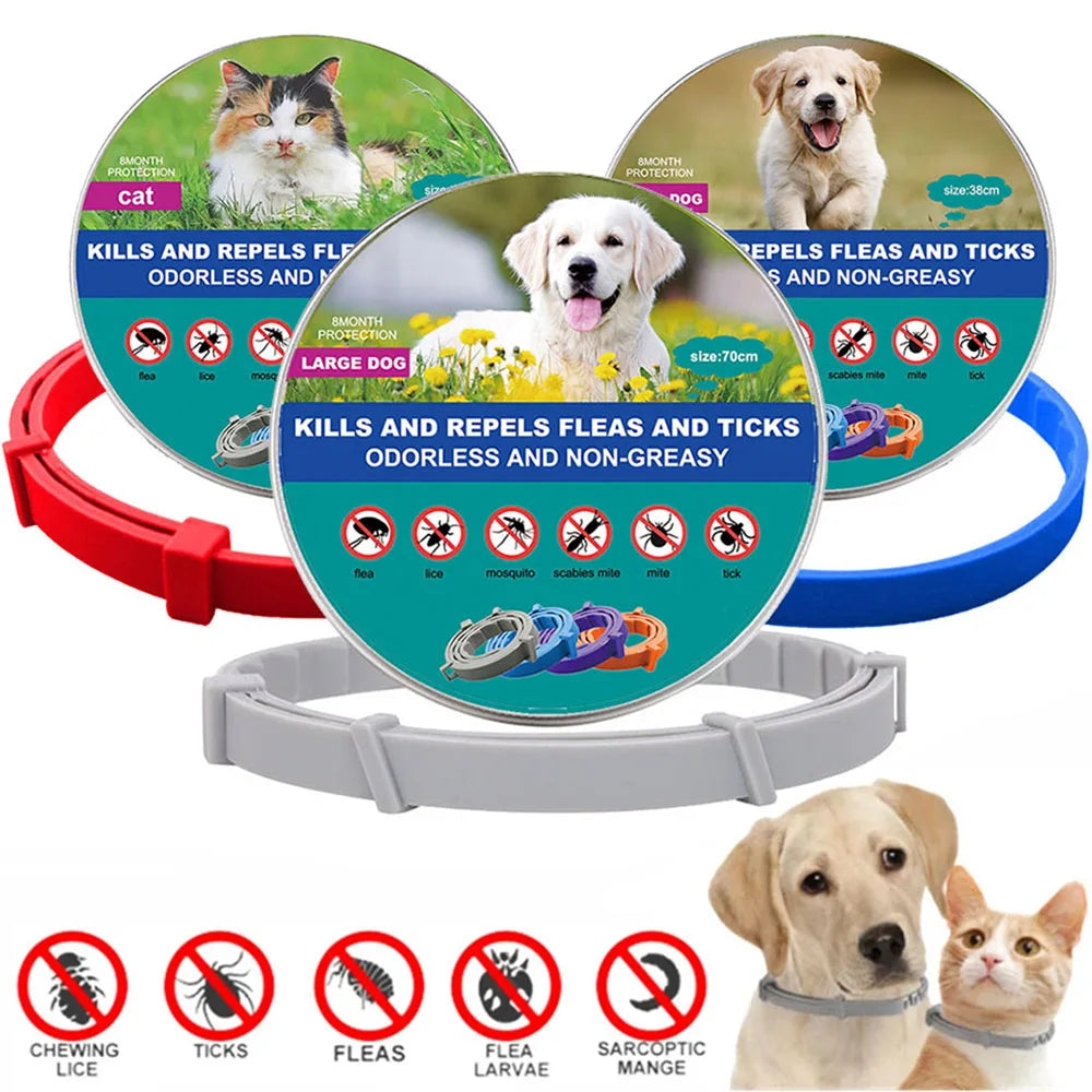 Veterinary Flea & Tick Collar for Cats Dogs - Craze Trends