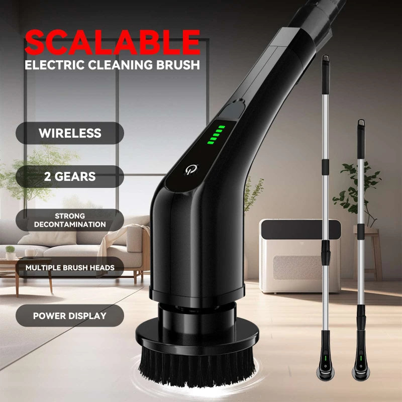 Electric Cleaning Brush 8 in 1 Multifunctional Household Wireless - Craze Trends