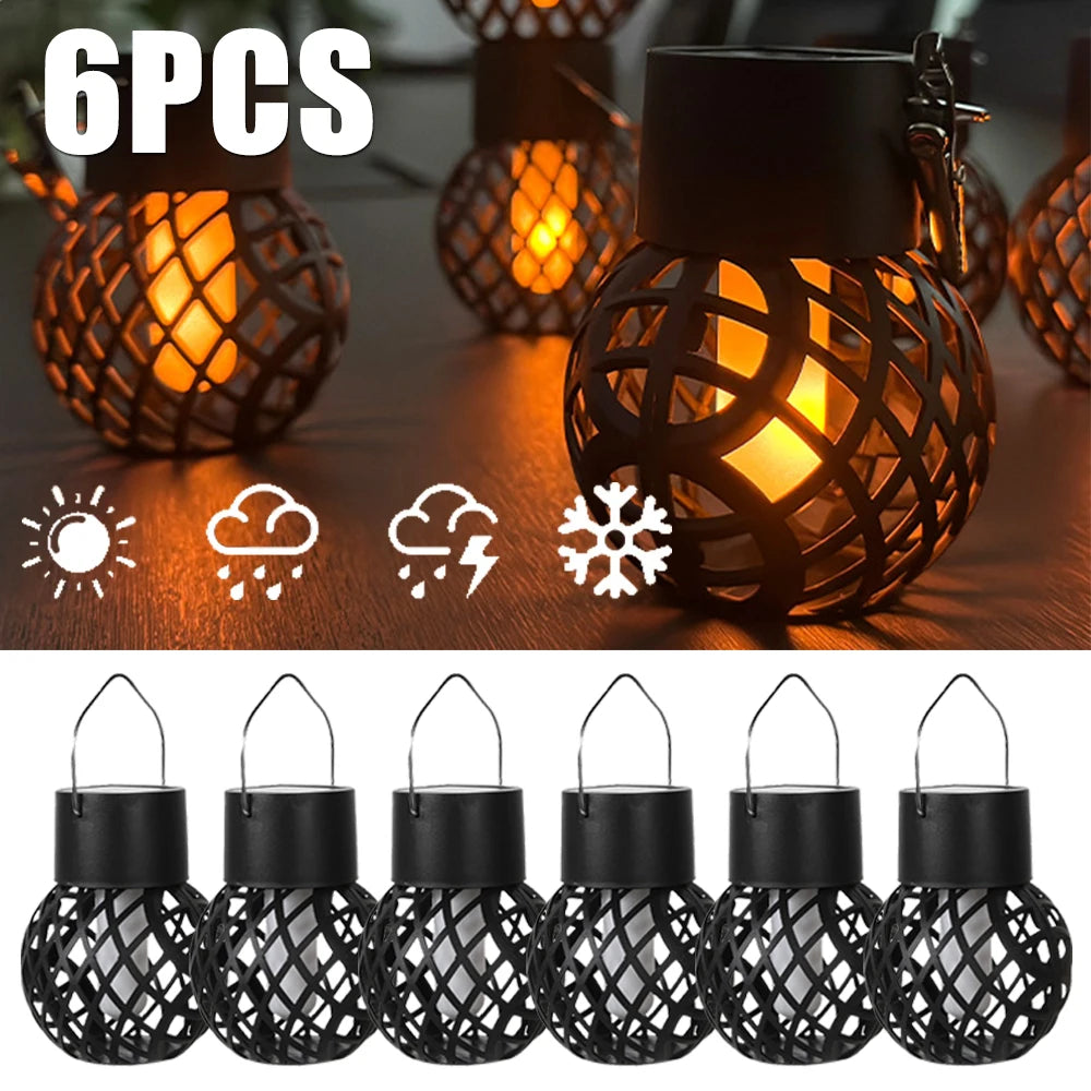 LED Solar Flame Hanging Lantern - Craze Trends