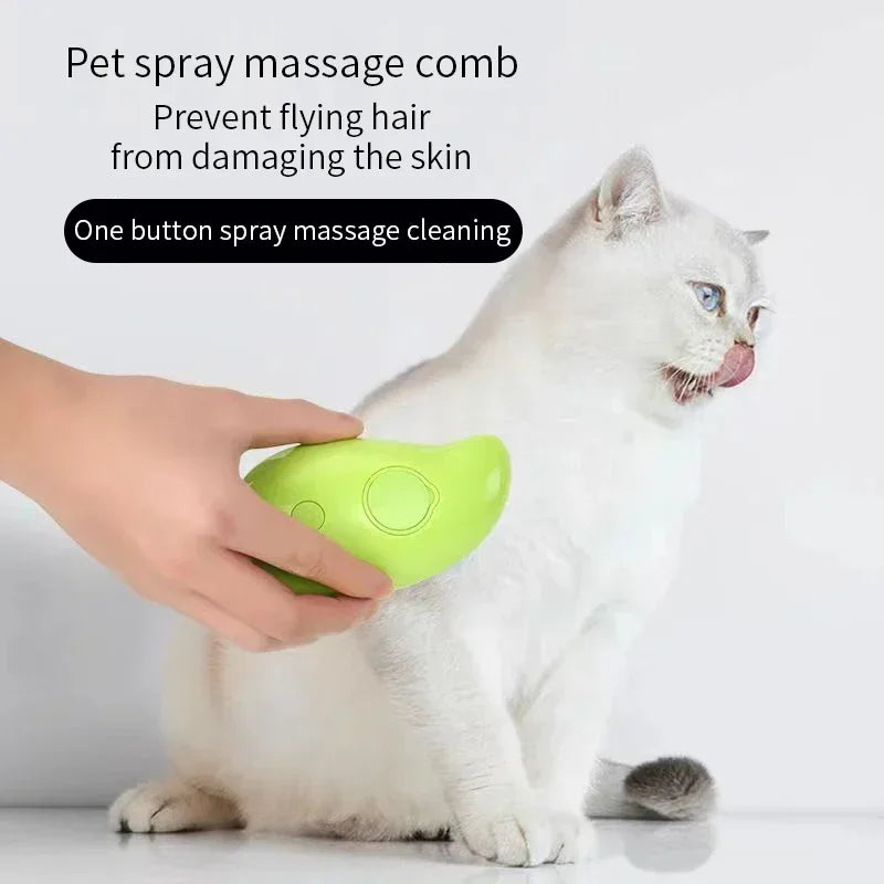 3 in 1 Dog Steamer Brush Cat Comb - Craze Trends