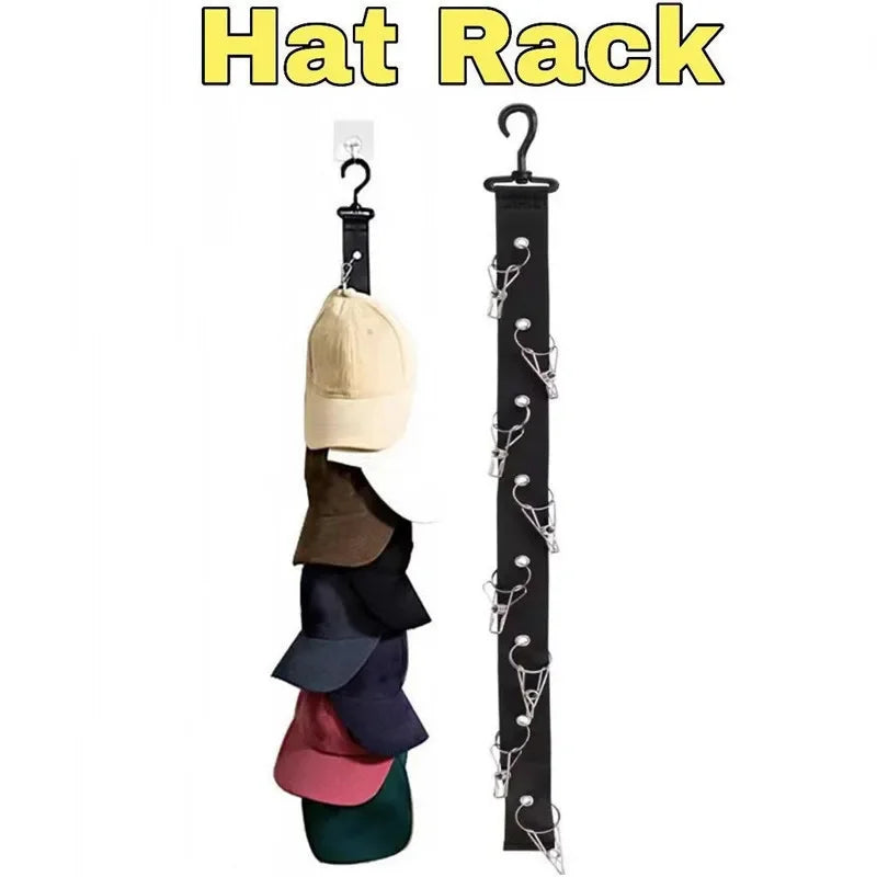 Portable Hat Hanging Decorations Household Bedroom Wardrobe Caps - Craze Trends