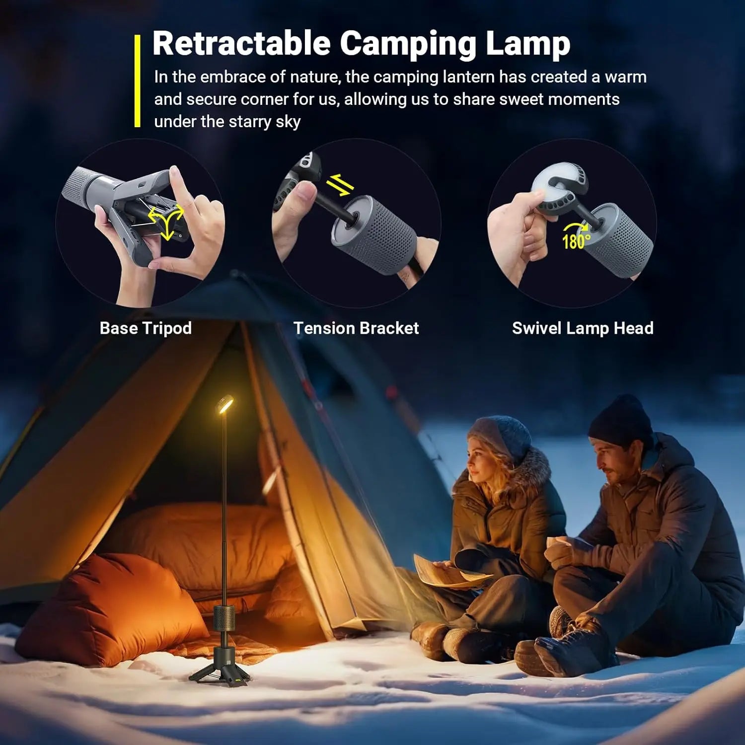 Rechargeable LED Camping Lantern - Craze Trends