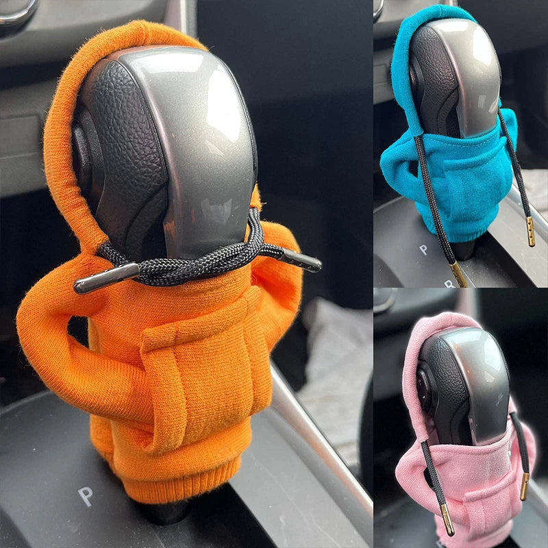 Gear Shift Hoodie Cover - Universal Car Interior Decor