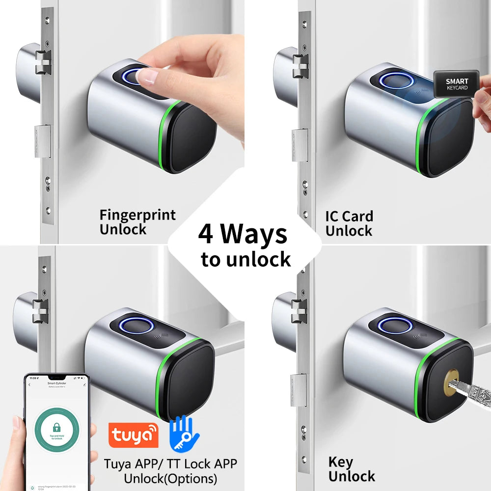 RAYKUBE S1 Tuya BLE TT Lock Smart Electronic Door Lock - Craze Trends