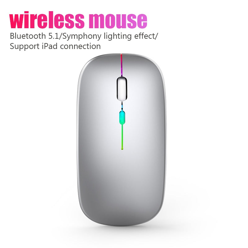 RGB Wireless Bluetooth Mouse - Craze Trends