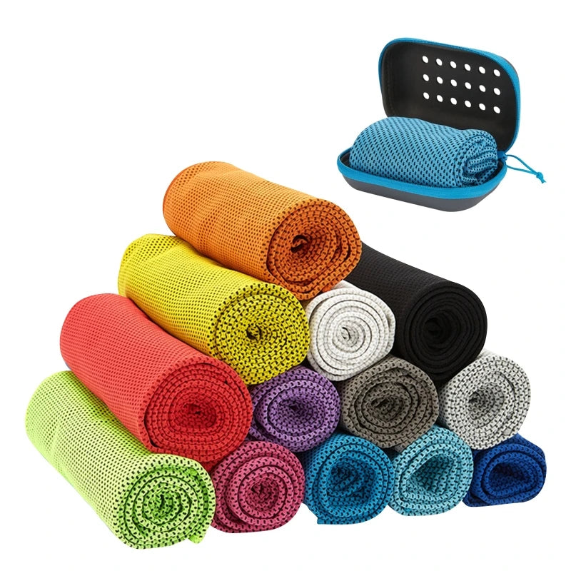 Quick Drying Cooling Towel Soft Breathable Chilly Sweat Absorption - Craze Trends