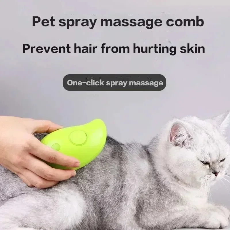 3 in 1 Dog Steamer Brush Cat Comb - Craze Trends