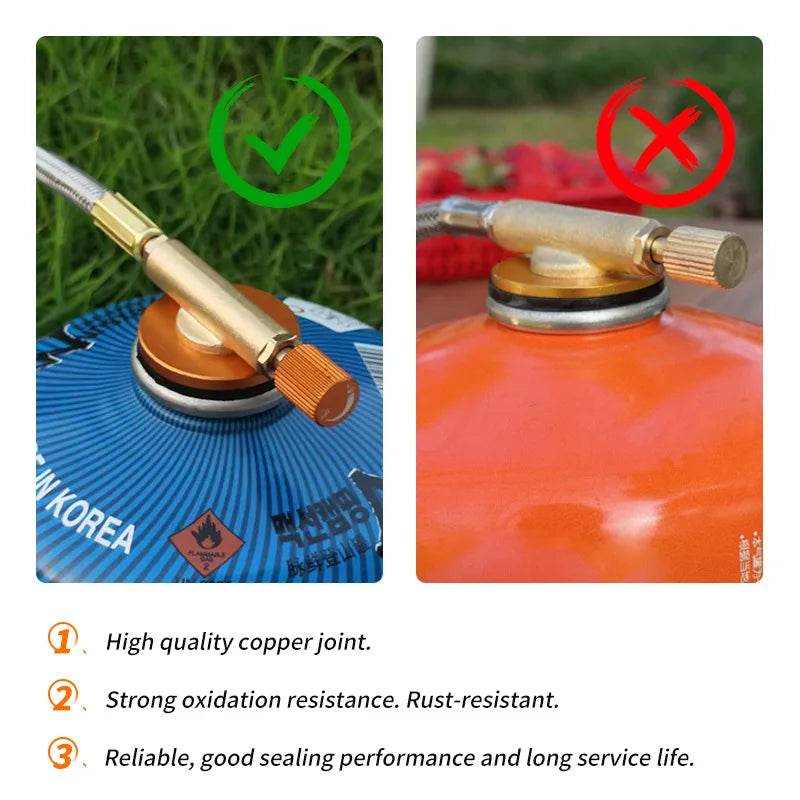 TARKA 3 Heads Gas Stove - Camping Burners - Craze Trends