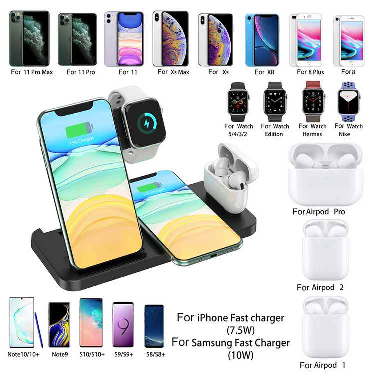 Dragon Wireless Charging Station For iPhone and Samsung phones - Craze Trends