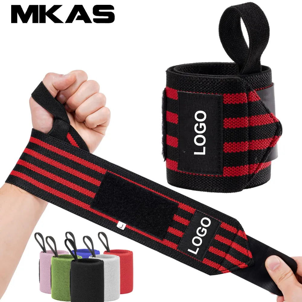 Strength Wrist Support Straps - Custom Logo