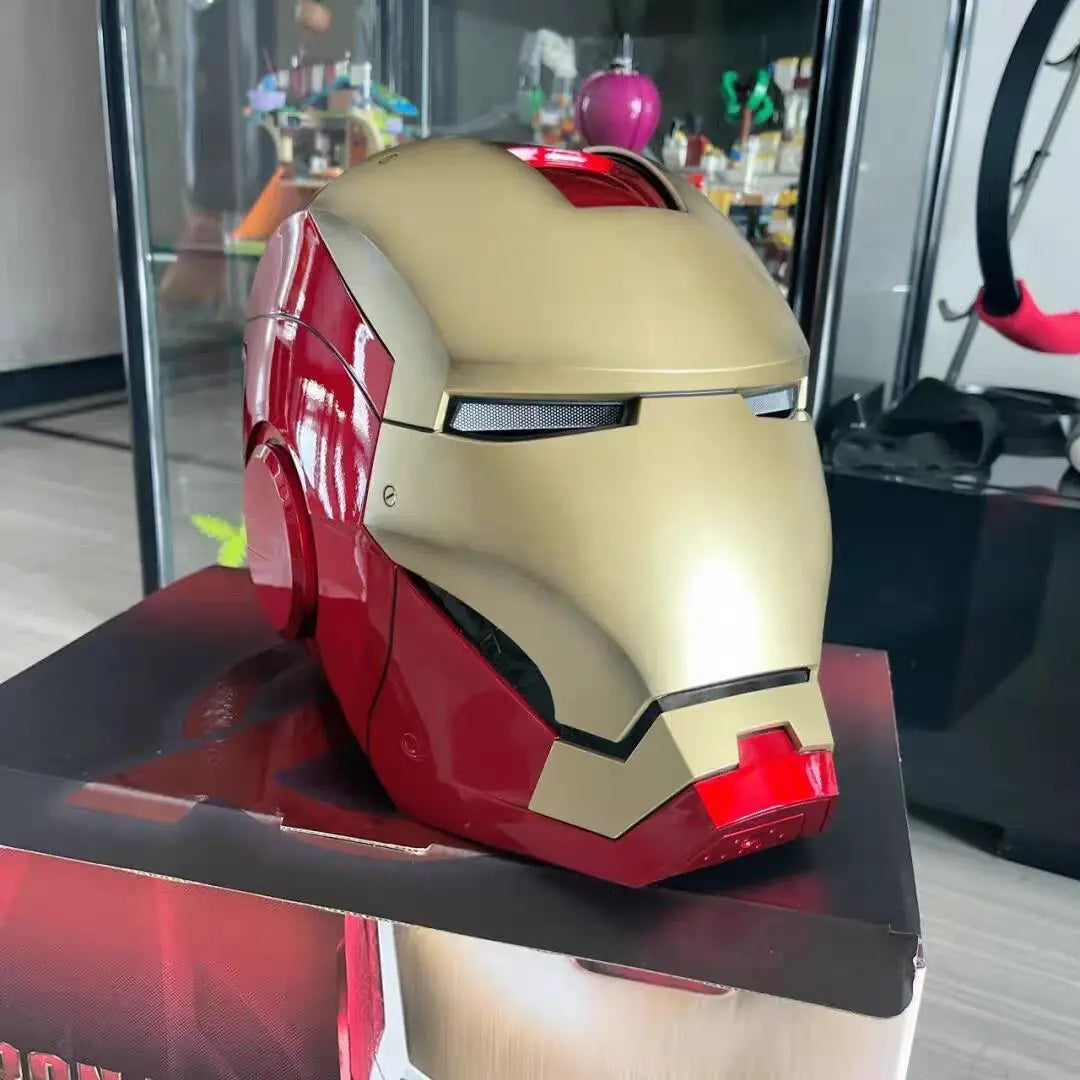 Iron Man Helmet Marvel Avengers LED Light Cosplay Toy - Craze Trends