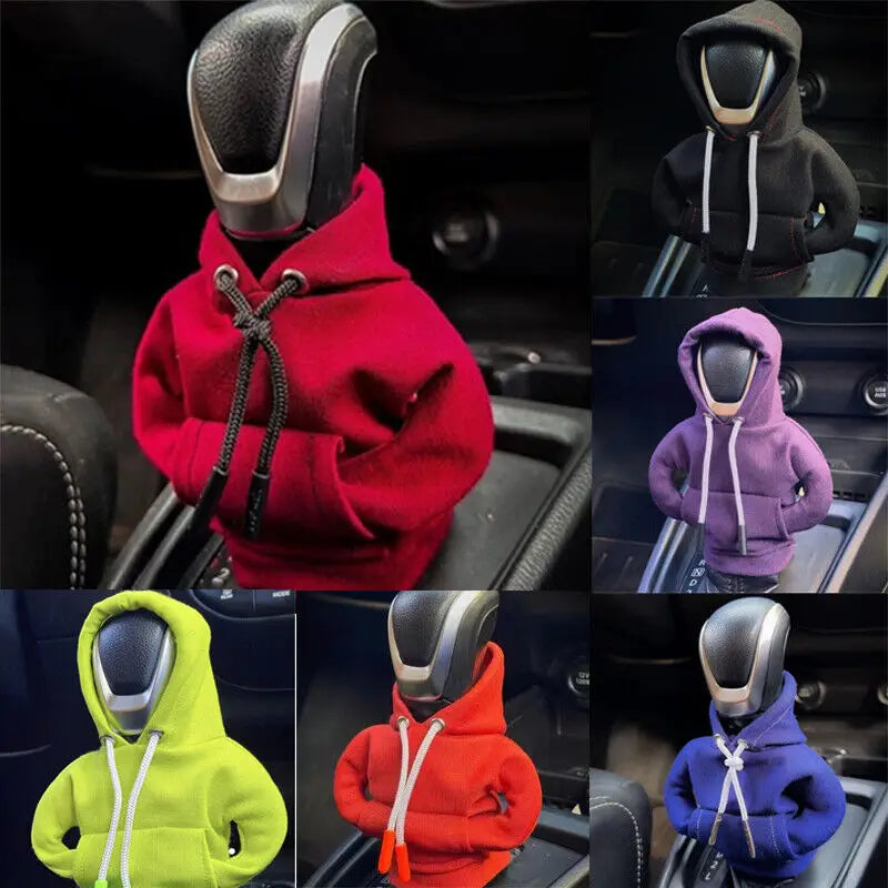 Gear Shift Hoodie Cover - Universal Car Interior Decor