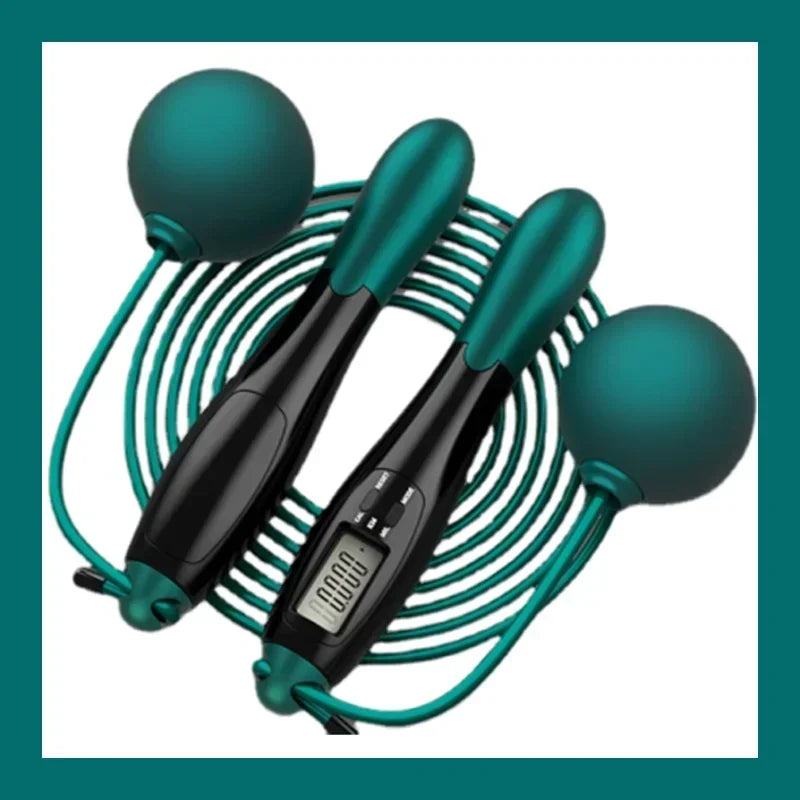 Adjustable Cordless Jump Rope Set