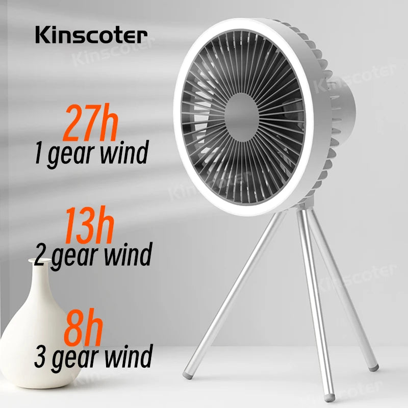 Portable Camping Fan with Wireless Ceiling Fan and Power Bank - Craze Trends