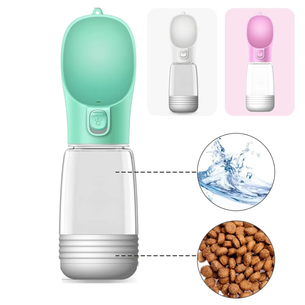 Portable Dog Water Bottle & Food Container - Craze Trends