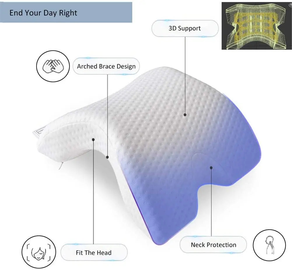 Memory Foam U-Shaped Neck Pillow - Craze Trends