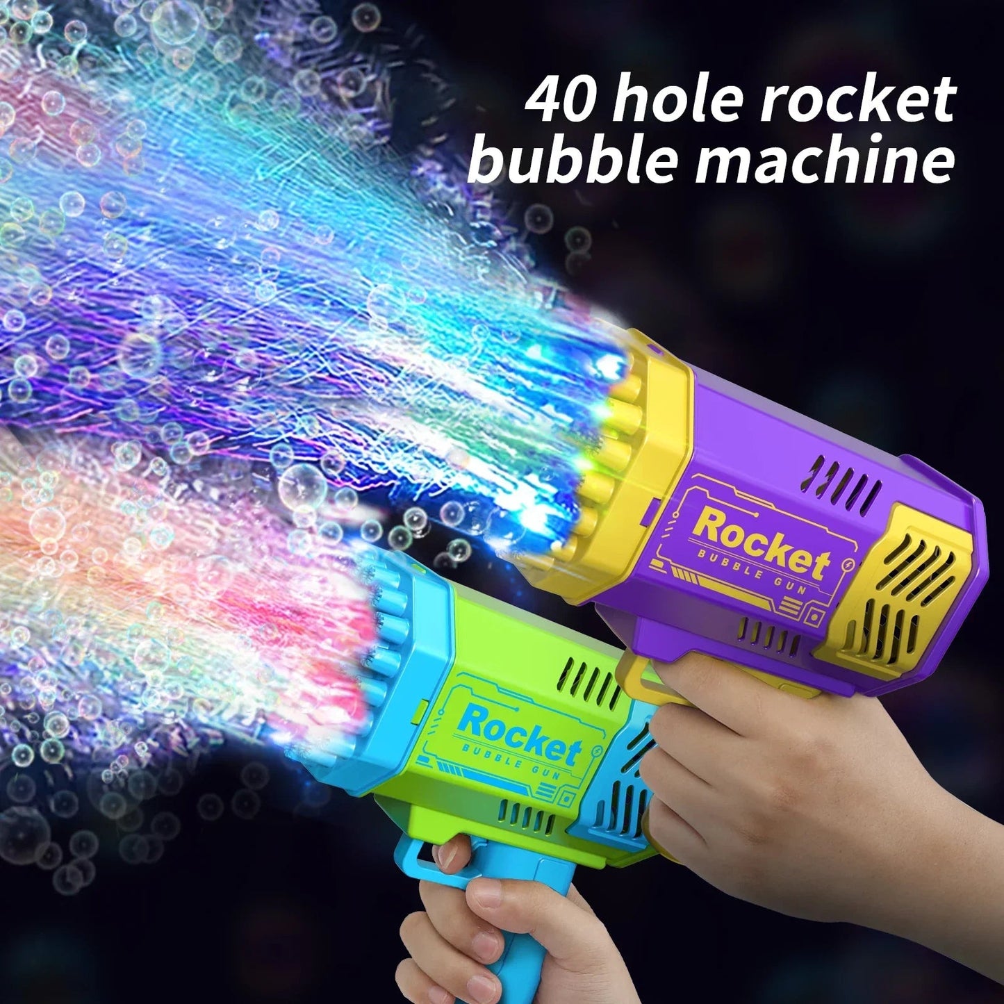 40 hole handheld light bubble gun - Sexikinis Swim - Craze Trends