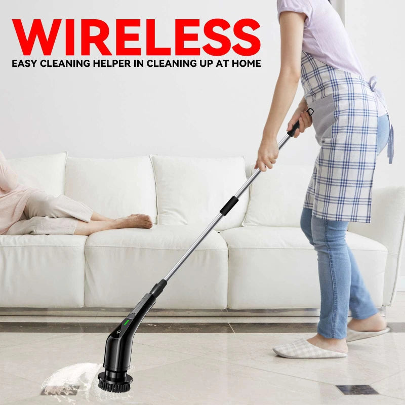 Electric Cleaning Brush 8 in 1 Multifunctional Household Wireless - Craze Trends