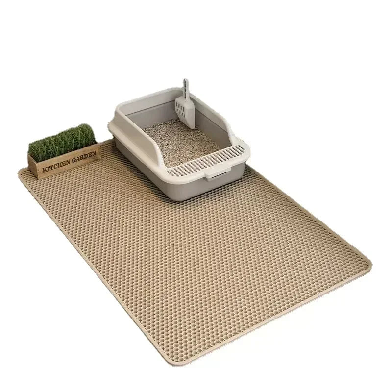 Double-layer Non-slip Cat Litter Mat - Craze Trends