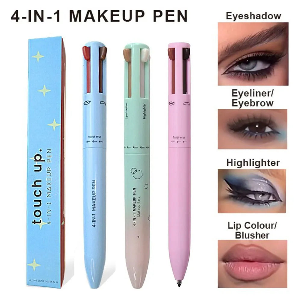 4-In-1 Waterproof Eyebrow and Eyeliner Pen - Craze Trends