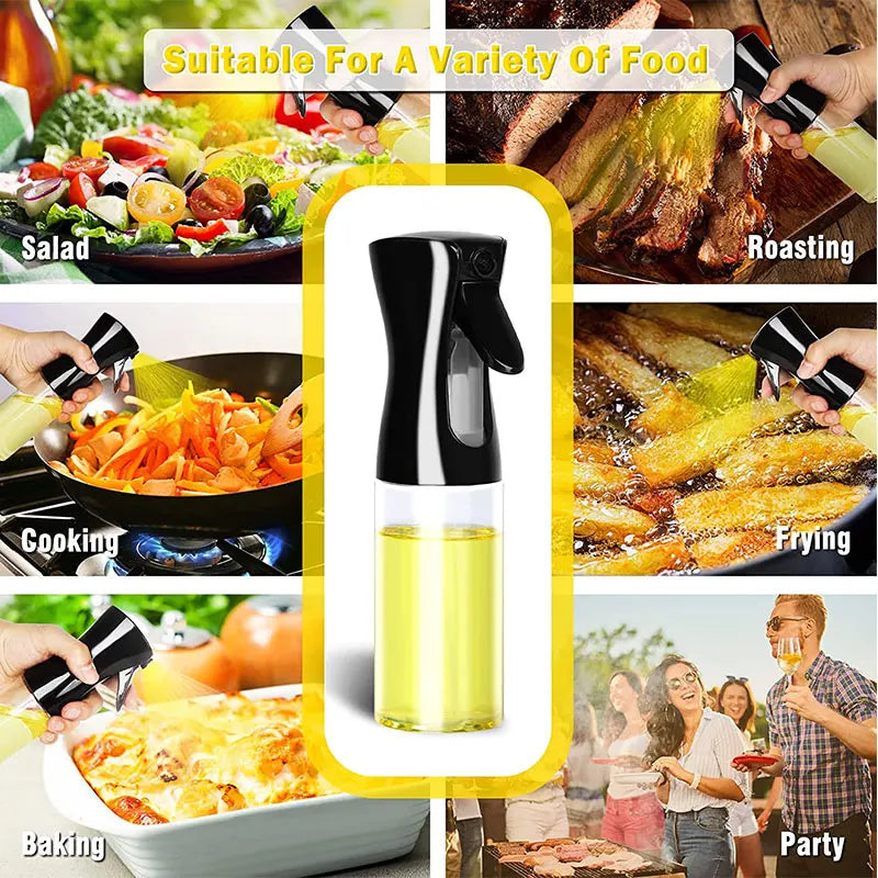 200/300ml Oil Spray Bottle - Cooking & BBQ Gadget - Craze Trends