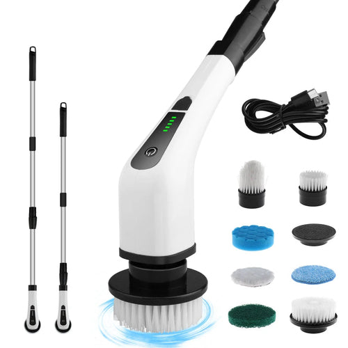 Electric Cleaning Brush 8 in 1 Multifunctional Household Wireless - Craze Trends