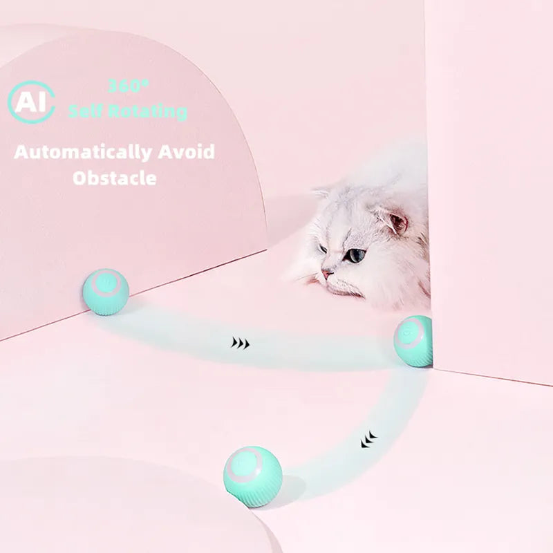 Interactive Electric Cat Ball Toys