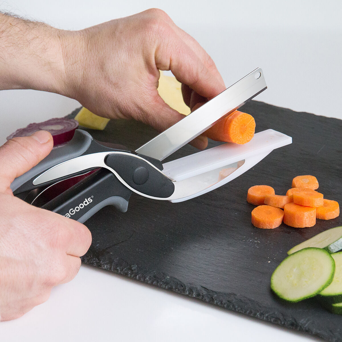 Kitchen Knife-Scissors Scible InnovaGoods - Craze Trends