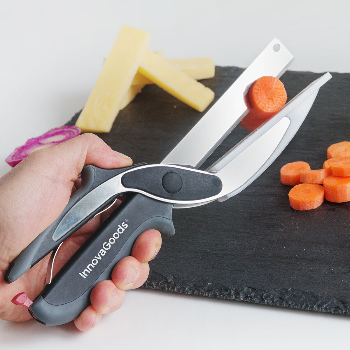 Kitchen Knife-Scissors Scible InnovaGoods - Craze Trends