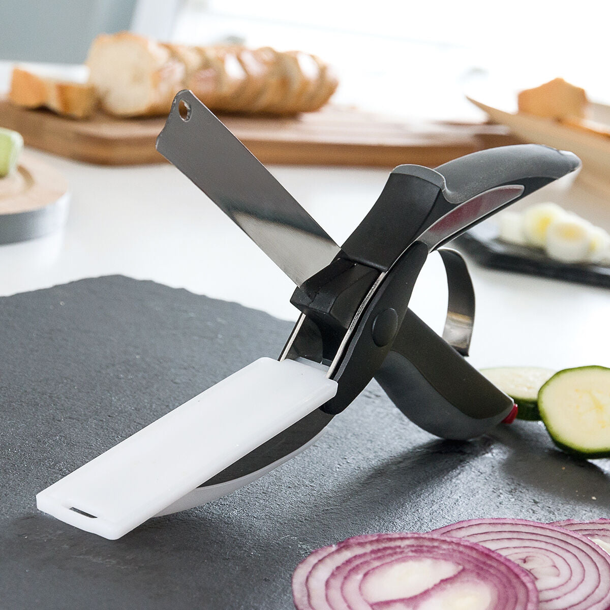 Kitchen Knife-Scissors Scible InnovaGoods - Craze Trends