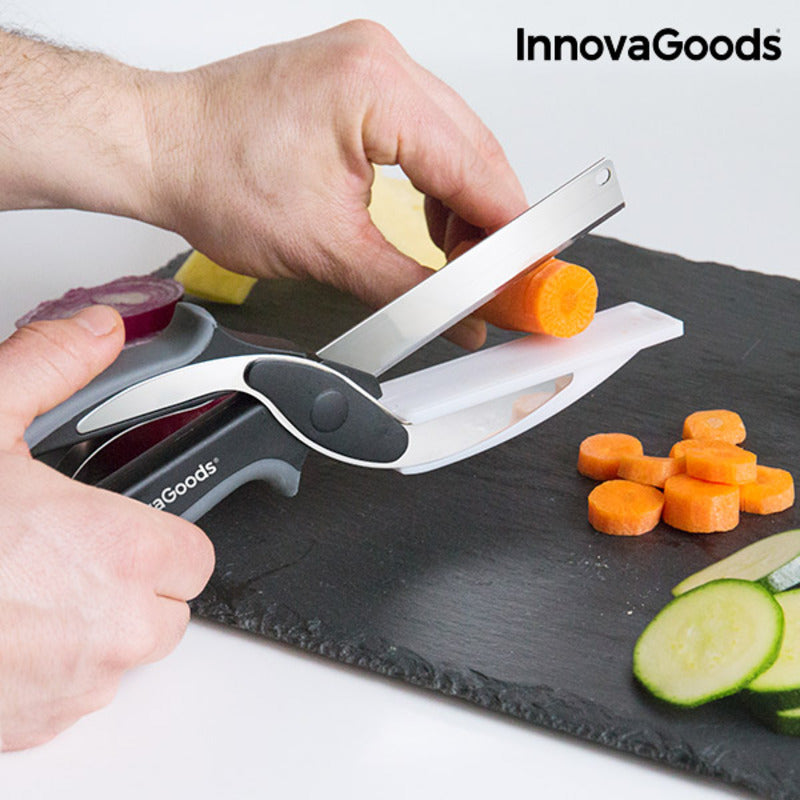 Kitchen Knife-Scissors Scible InnovaGoods - Craze Trends