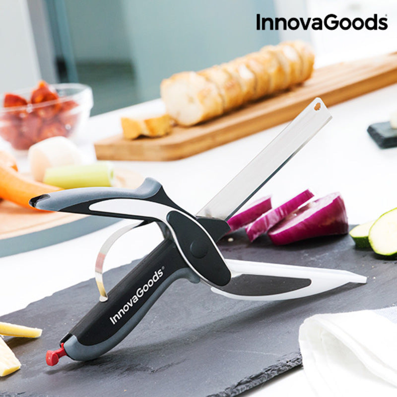 Kitchen Knife-Scissors Scible InnovaGoods - Craze Trends