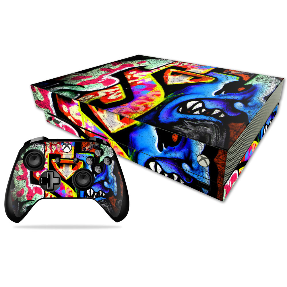 MightySkins MIXBONXCMB-Loud Graffiti Skin Decal Wrap for Microsoft Xbo - Craze Trends