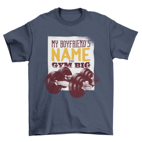 Gym Big Boyfriend T-Shirt - Craze Trends