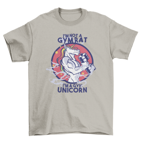 Gym unicorn t-shirt - Craze Trends