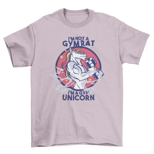 Gym unicorn t-shirt - Craze Trends