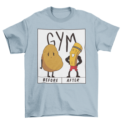 Potato gym t-shirt - Craze Trends