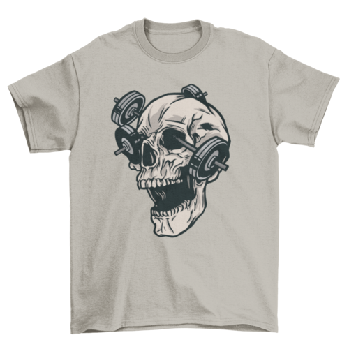 Skull gym t-shirt - Craze Trends