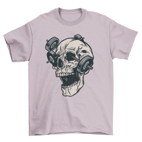 Skull gym t-shirt - Craze Trends