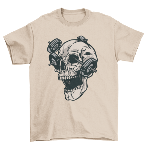 Skull gym t-shirt - Craze Trends