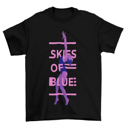 Beautiful Lady Girl Gym gymnastics Gymnast quote "Skies of blue" - Craze Trends