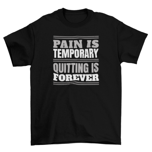 Gym exercise motivational quote t-shirt - Craze Trends