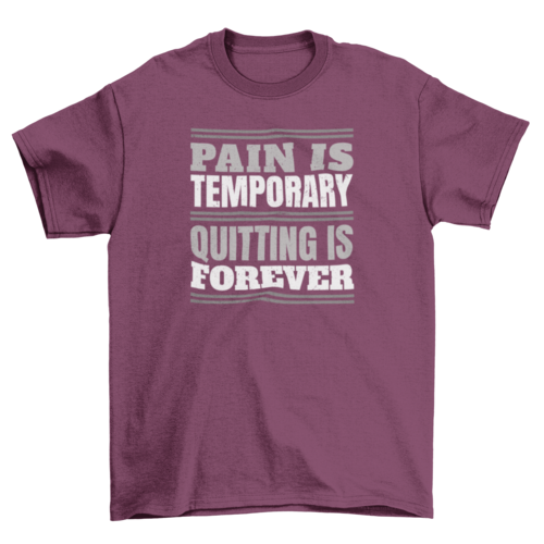 Gym exercise motivational quote t-shirt - Craze Trends