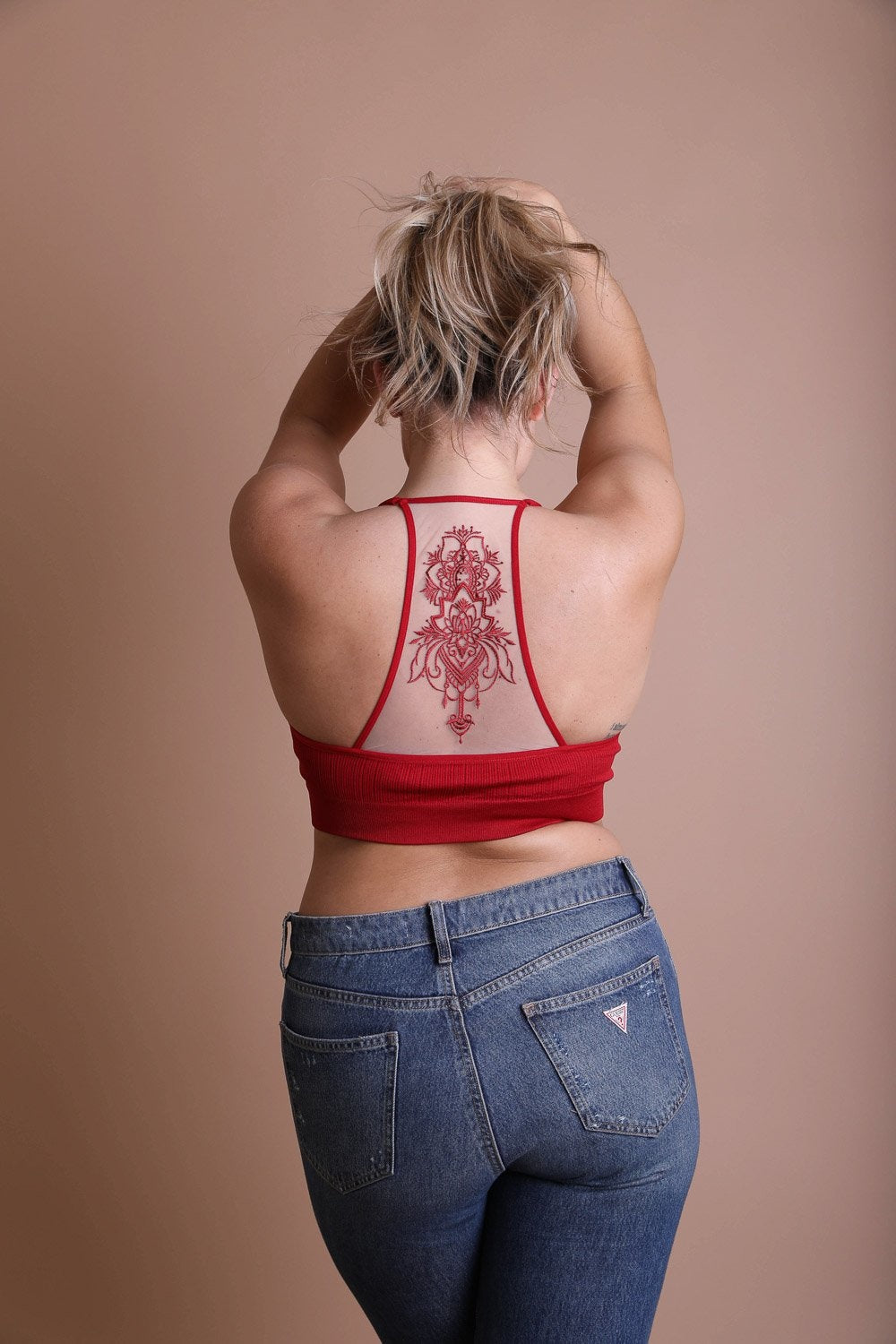 Tattoo Back Bralette