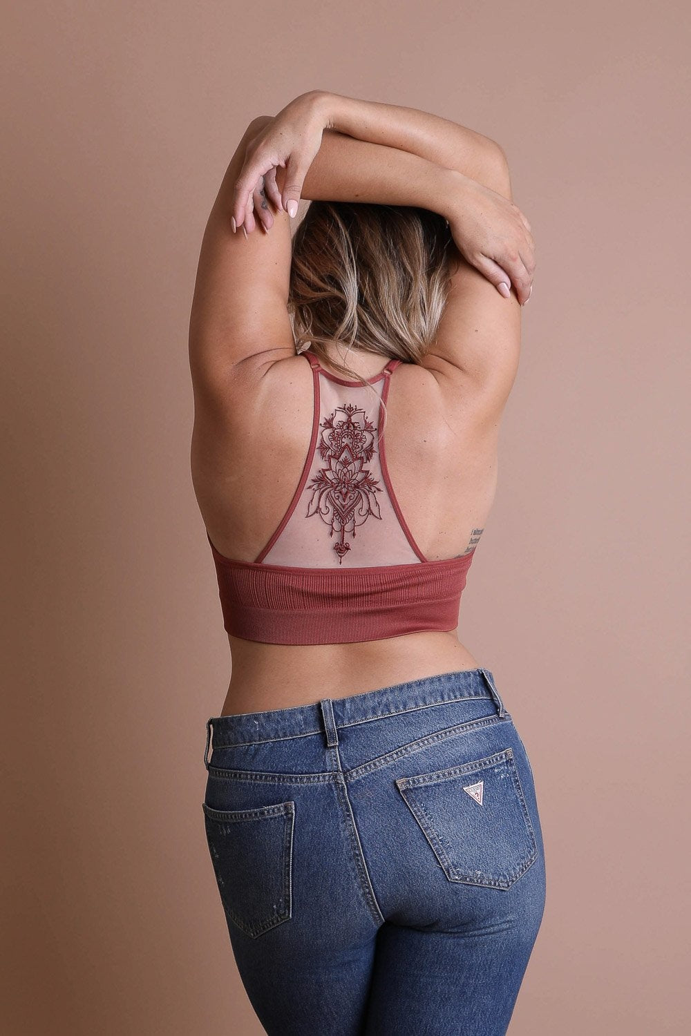 Tattoo Back Bralette