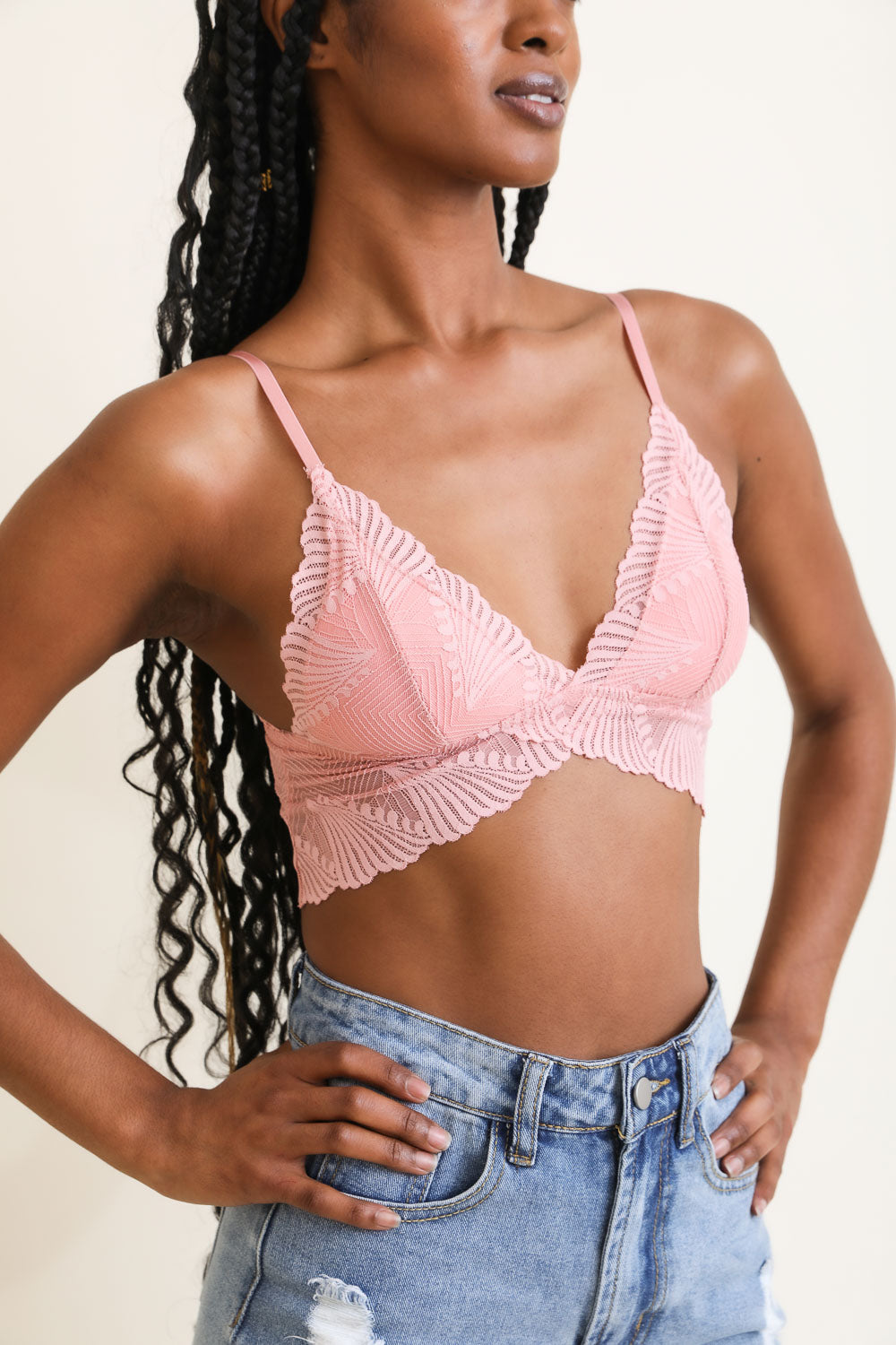 🦋 Fly Like a Butterfly Lace Bralette - Summer Love