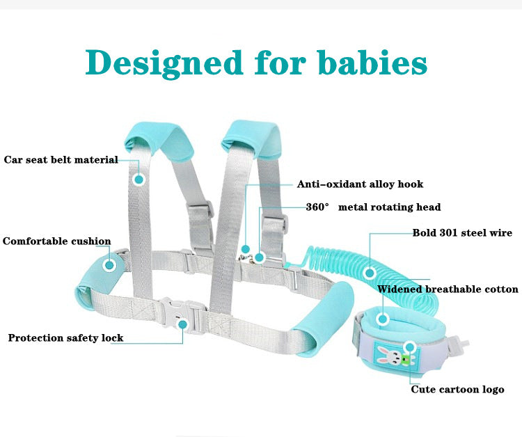 Children's Anti-lost Belt Traction Rope Baby Anti-lost - Craze Trends