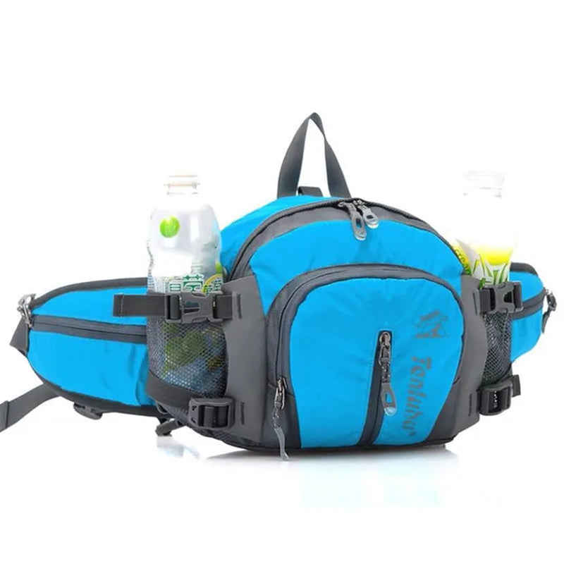 5L Outdoor Sport Large Running Bag Bicycle Cycling Backpack Shoulder Waist Pack Men Women Hiking Camping Bike Riding Bottle Pack